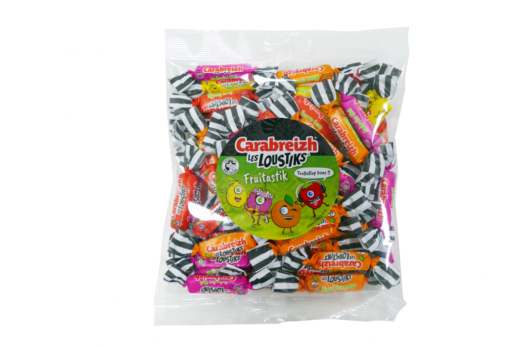 905 Fruitastik sachet tubulaire 200gr