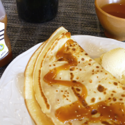 recette carabreizh crêpe pommes caramel