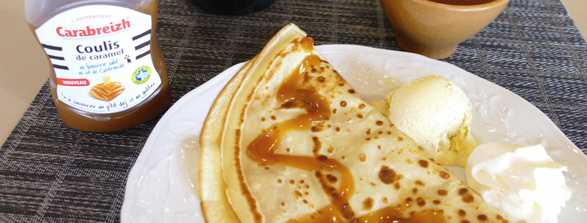 recette carabreizh crêpe pommes caramel